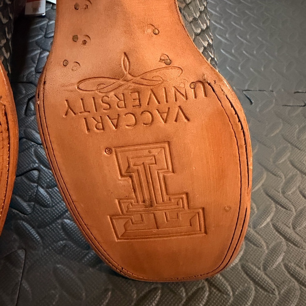 Vaccari University Texas Tech Python Genuine Leat… - image 6